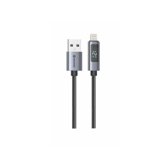Swissten LCD CABLE USB-A / LIGHTNING 1,5 M