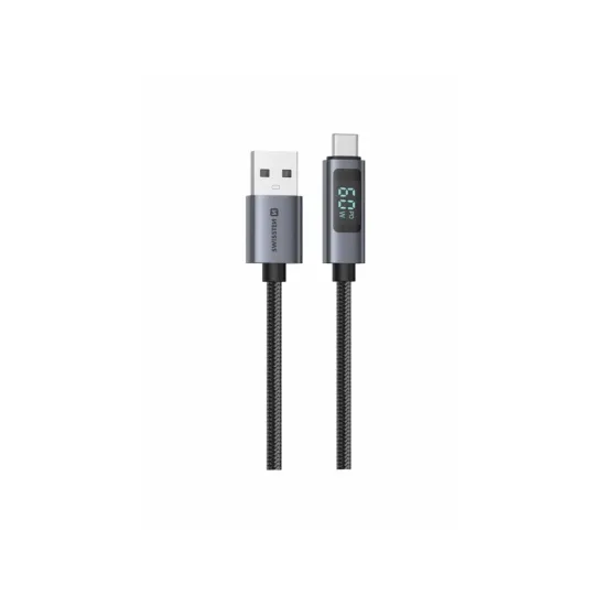 Swissten LCD CABLE USB-A / USB-C 1,5 M