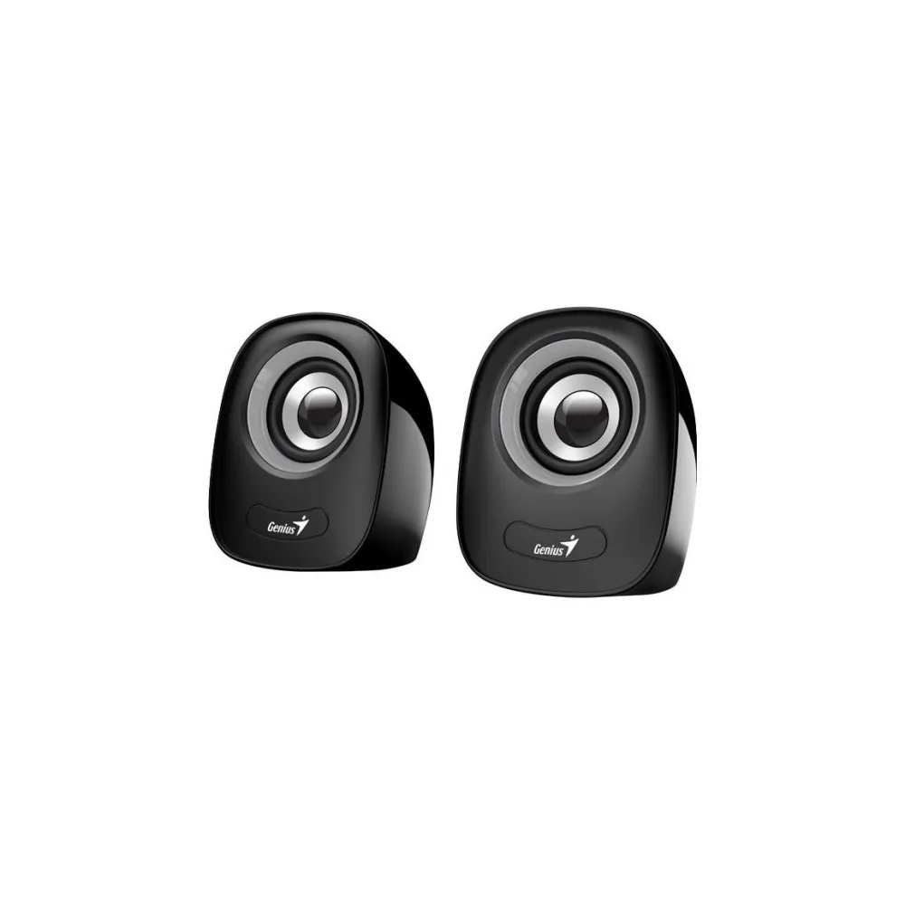 Genius Zvucnik SP-Q160 Grey, Mini USB Zvučnici, 2 x 3W, 3.5mm + USB