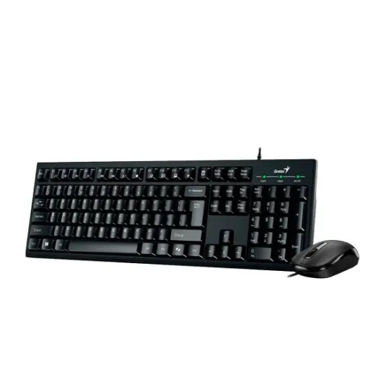 Genius SET KM-100SE bežični tastatura i miš, Black, US