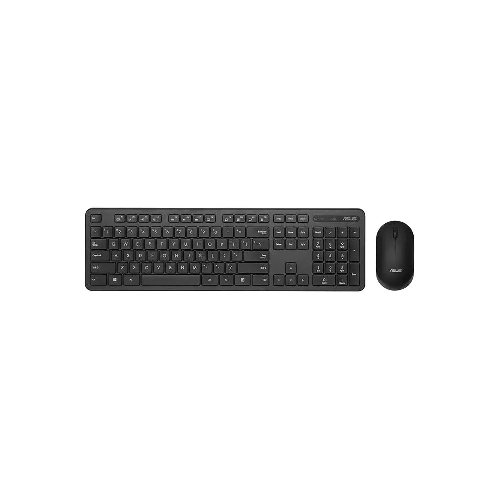 Asus SET Tastatura + Miš CW100, US, 2.4GHz, Copilot, Black