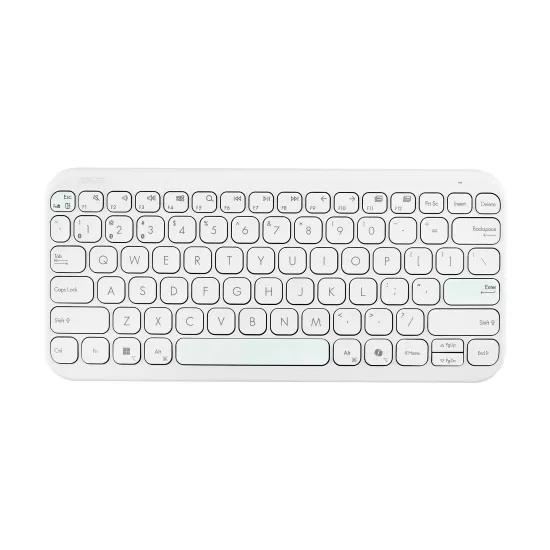 Asus Tastatura KW100 Marshmallow/US/White/ Copilot
