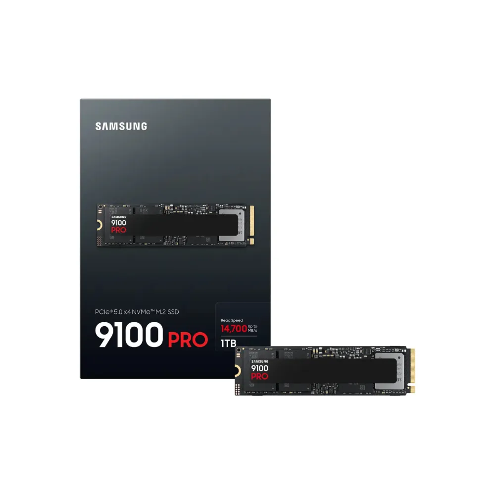 Samsung SSD 1TB m.2 NVMe 9100 PRO PCIe 5.0