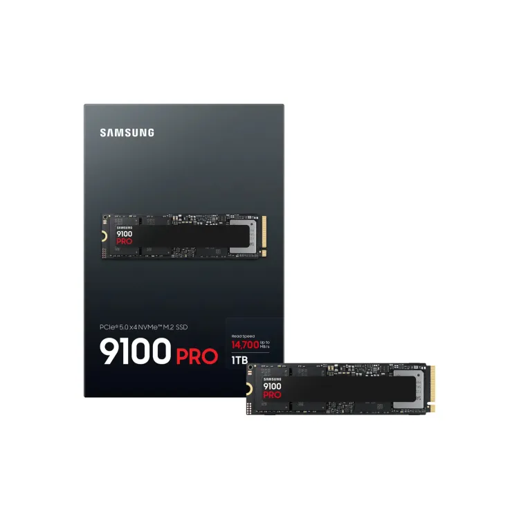 Samsung SSD 1TB m.2 NVMe 9100 PRO PCIe 5.0