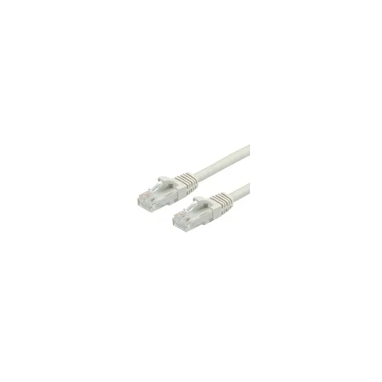 VALUE Cat.6 (Class E) UTP kabl, U/UTP, halogen-free, LS0H, 3m, sivi