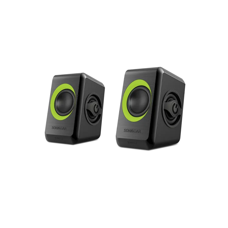 QUATRO 2 6W 2.0 Stereo USB Powered Speakers / Grey