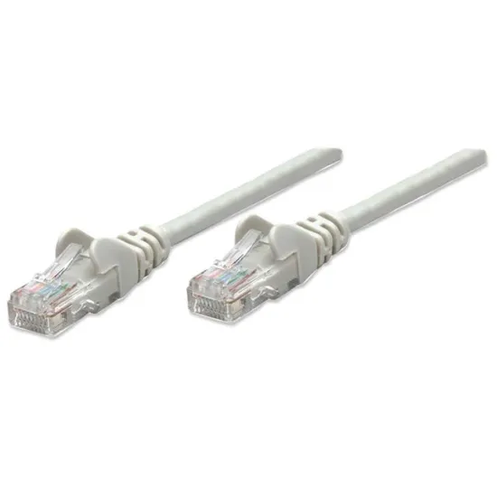 Kabl Intellinet Patch, Cat6 compatible, U/UTP, 3m, sivi 334129