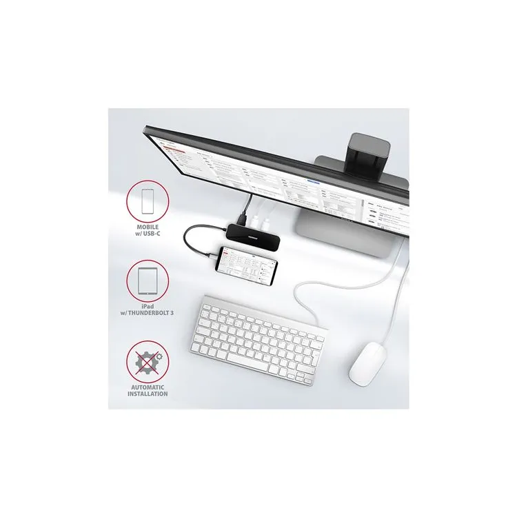 USB HUB SS USB-C 6IN1 HMC-6GL, AXA