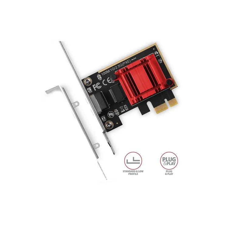 AXAGON PCEE-G25 PCIE 2.5 GIGABIT ETHERNET