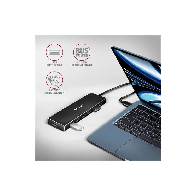 AXAGON HUE-F7A 7xUSB3.2 Hub, Charging