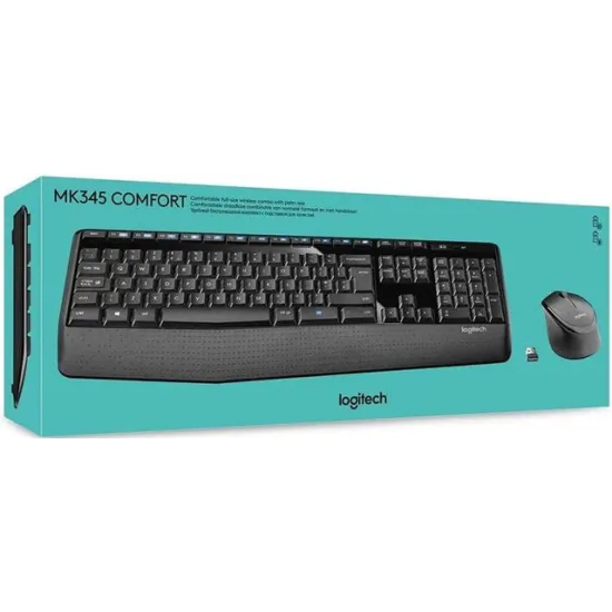 KB LOG MK345 desktop US