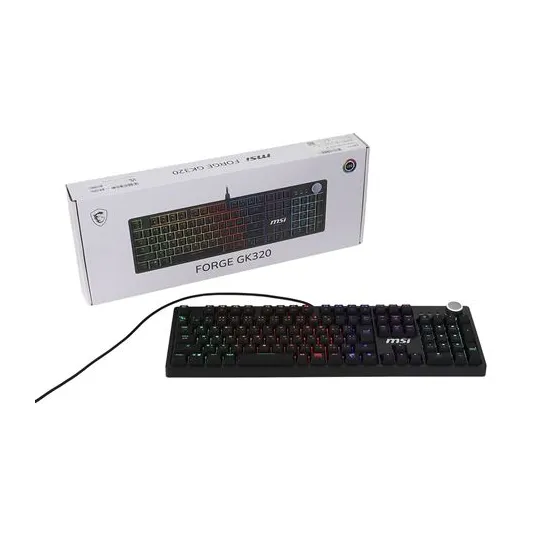 KB MSI FORGE GK320 RED US