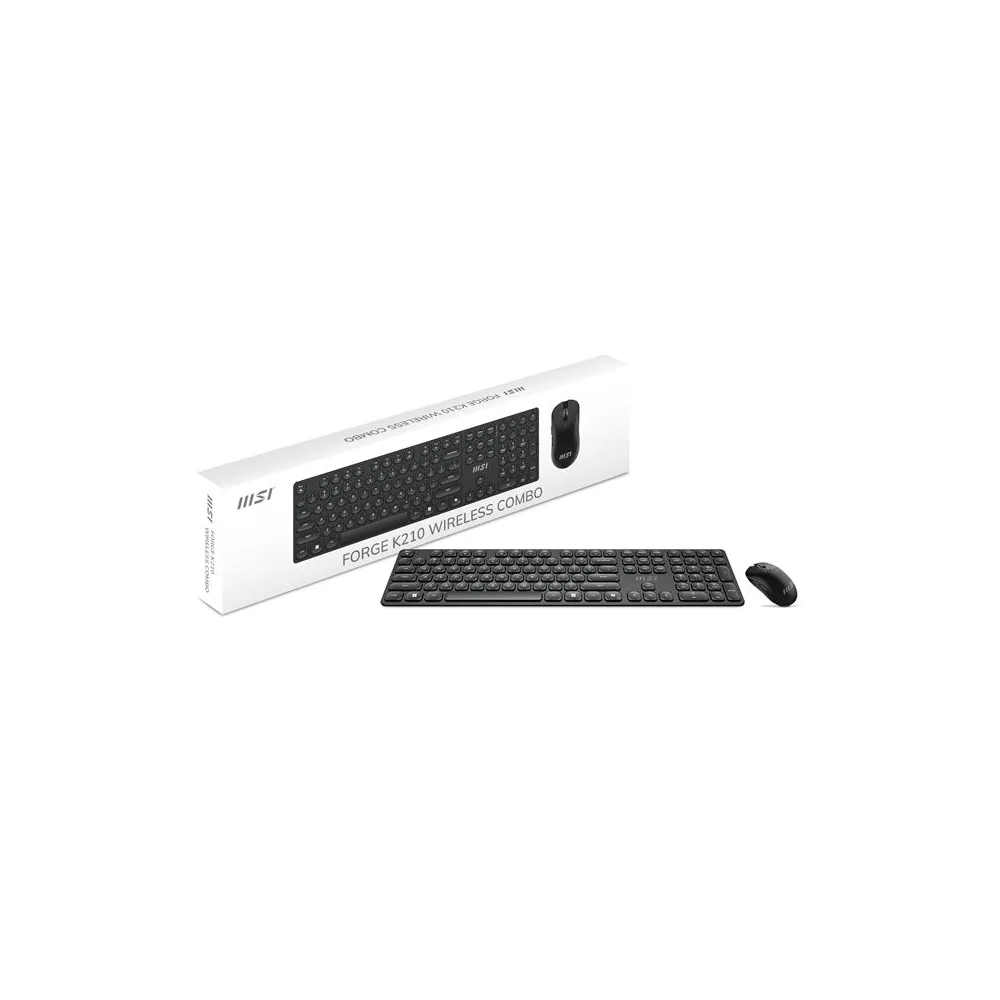 KB MSI FORGE K210 W COMBO US desktop