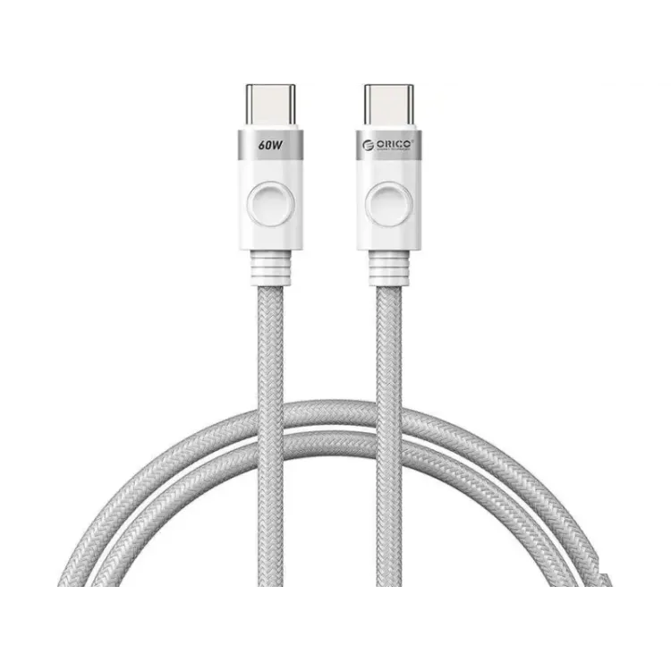 Orico Charging Cable 60W USB-C to C - white
